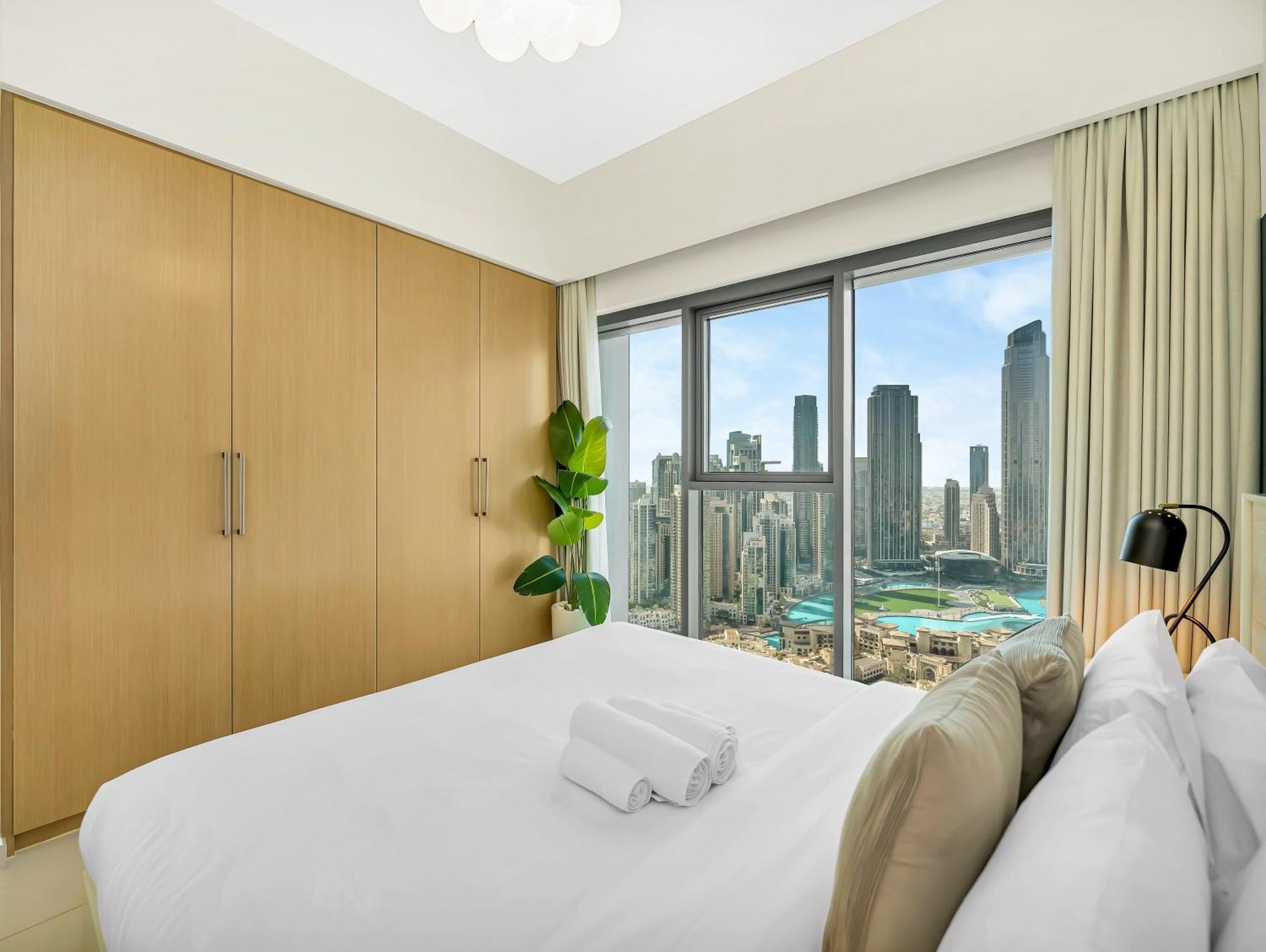 Burj Royale 3 Bedroom Full Burj Khalifa Fountain View Appartement Dubai