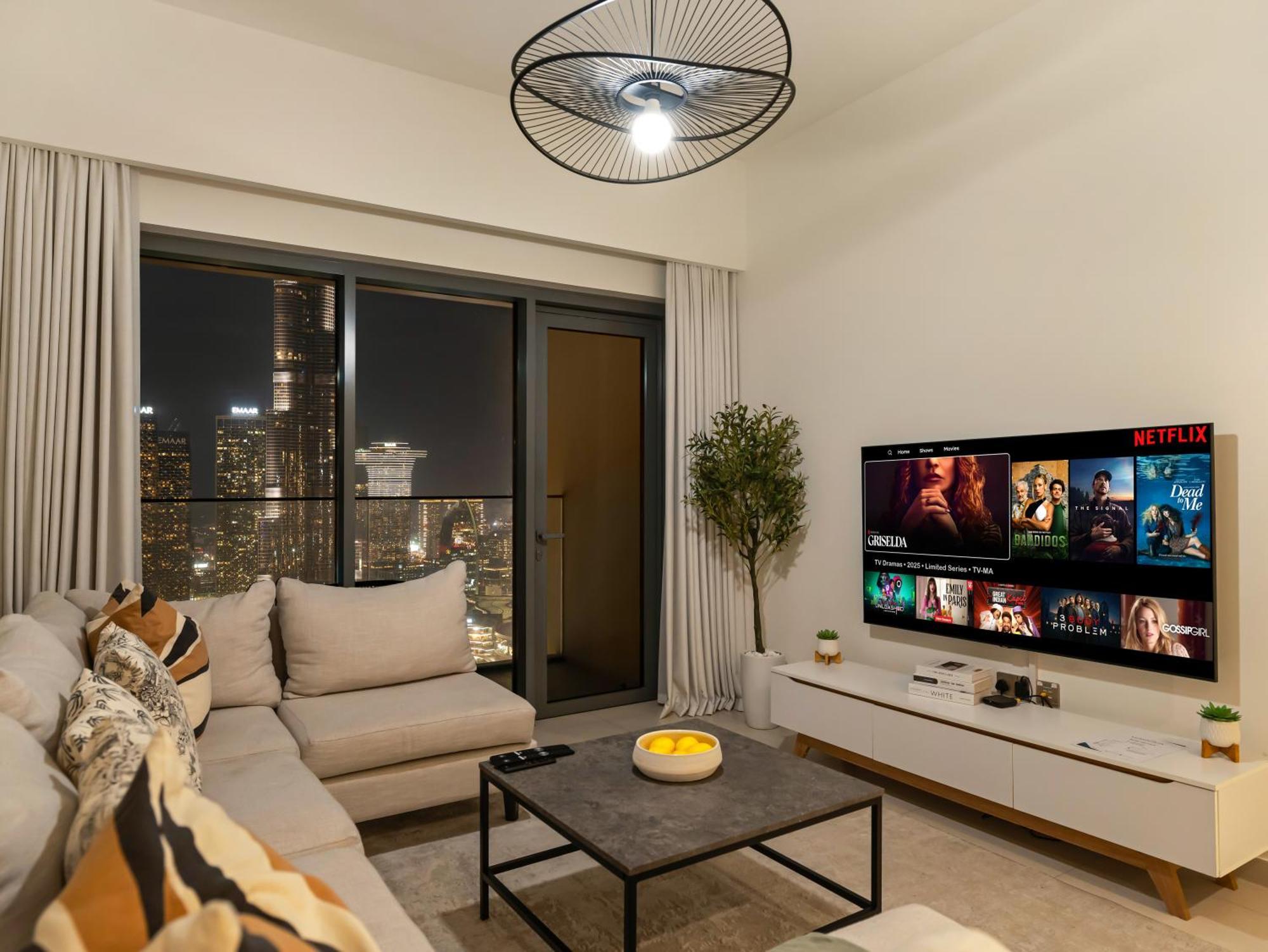 Burj Royale 3 Bedroom Full Burj Khalifa Fountain View Appartement *